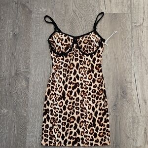 Leopard Print Women's Intimate Dress